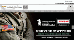 Desktop Screenshot of fayettevillechev.com