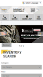 Mobile Screenshot of fayettevillechev.com